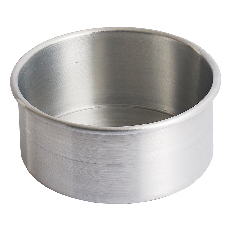 Winco ACP-063 6 Inch Layer Cake Pan Round Aluminum for Baking