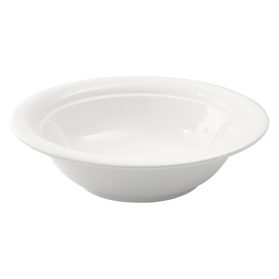 Winco SSB-36 Specialty Salad Bowl, 36 oz, White Porcelain, 12 Pieces/Case