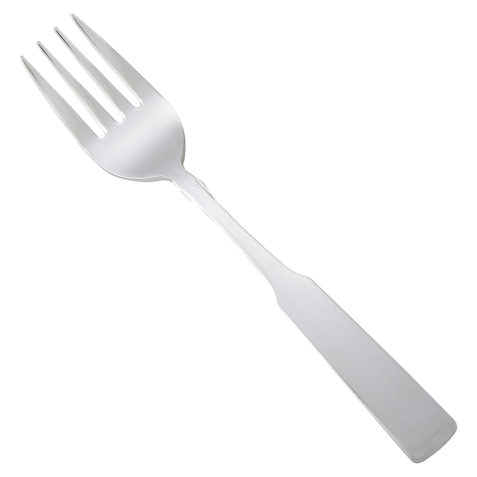 12 pack Winco 0025-06 Houston Salad Fork, 18/0 Heavyweight
