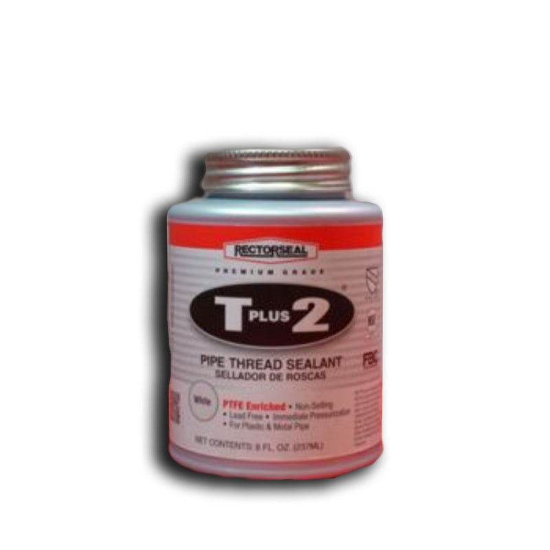 RectorSeal 23551, TPlus2 PTFE Pipe Thread Sealant, 8 oz (236 ml)
