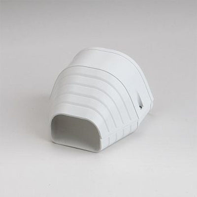 Fortress 84107, LEN122W 122mm 4.5 in End Fitting, Line Set Cover Fitting, White