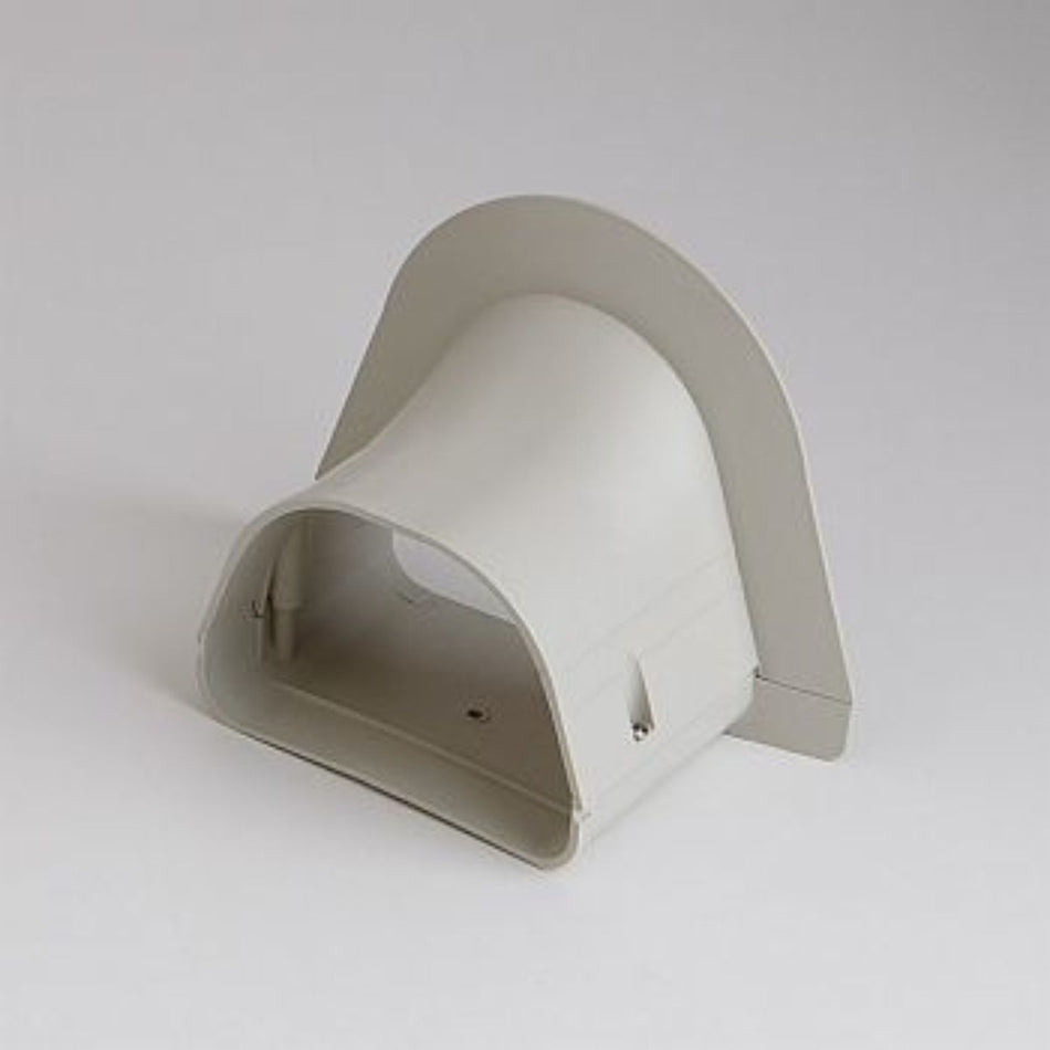 Fortress 84134, LP122I 122 mm 4.5 in Soffit Inlet, Line Set Cover Fitting, Ivory
