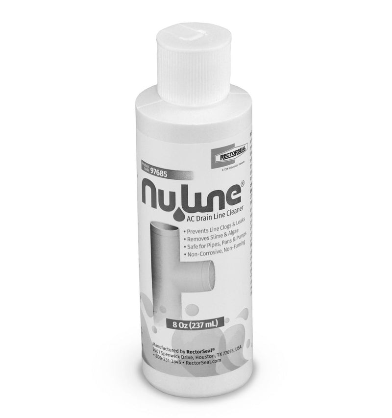 RectorSeal 97685, NuLine Condensate Drain Cleaner NL1, 8 oz (236 ml)