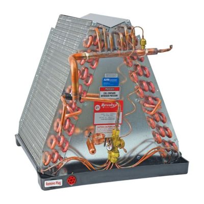 Revolv - 2 Ton Uncased Evaporator Coil, Downflow, R-410A
