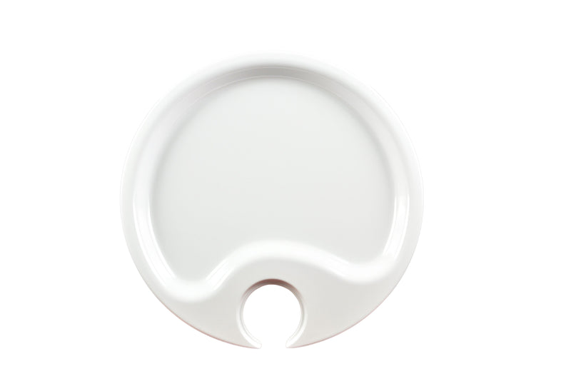 Thunder Group RF7010W 10-1/2 Inch Break-resistant Party Plate Melamine White