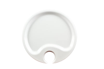 Thunder Group RF7010W 10-1/2 Inch Break-resistant Party Plate Melamine White