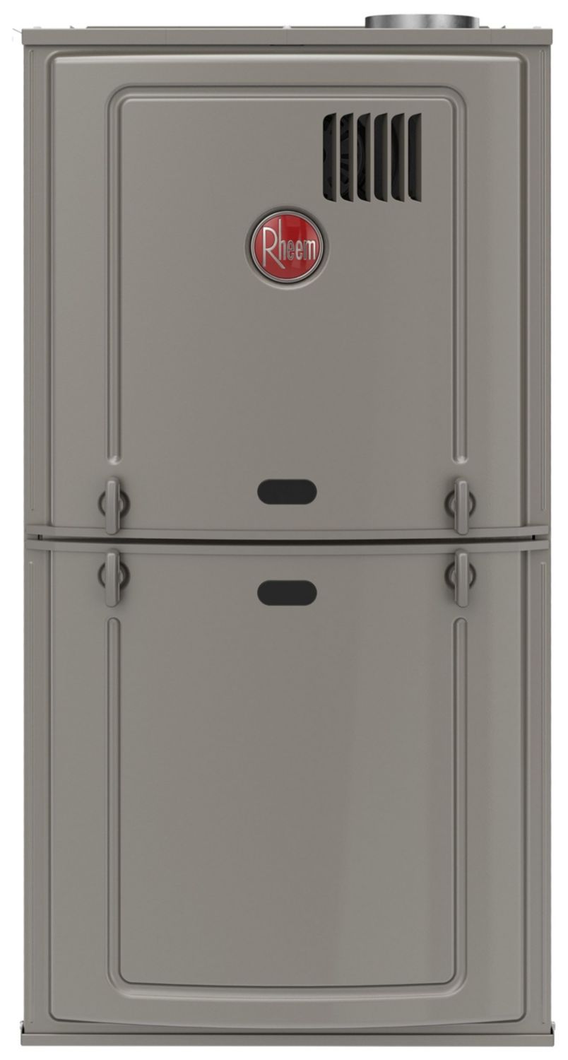 Rheem R801T1005A21DZNNAS 100,000 BTU 80% AFUE Gas Furnace, Downflow, 115V/1-Phase/60Hz