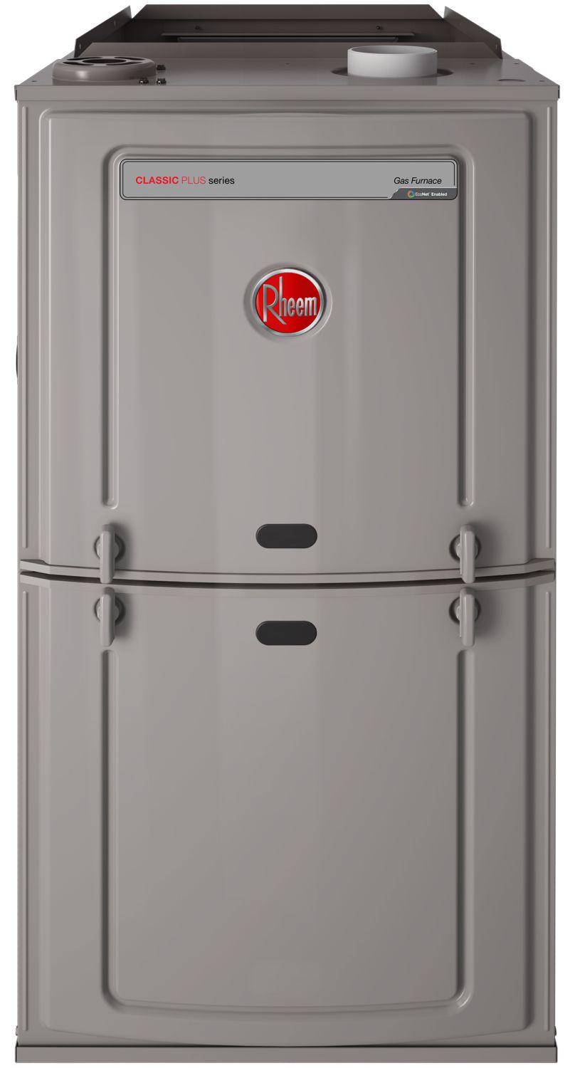 Rheem R802V1005A21UHSCAP 100,000 BTU 80% AFUE Gas Furnace, Upflow / Horizontal, 115V/1-Phase/60Hz