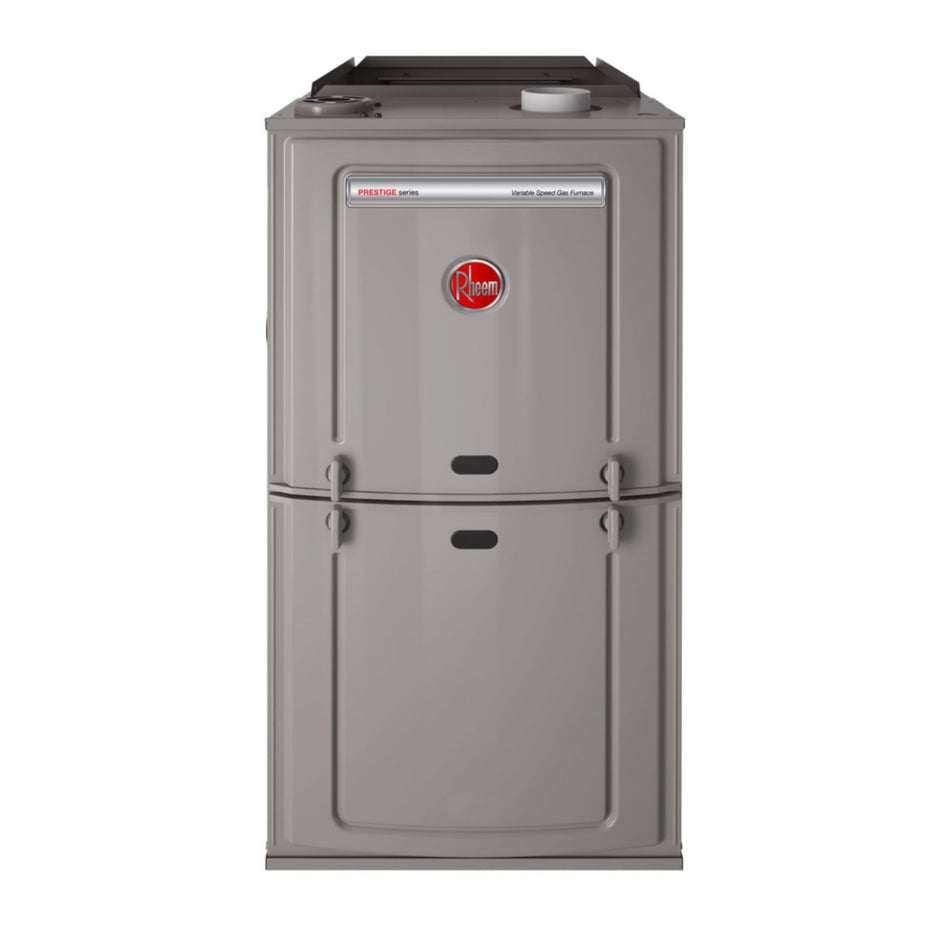 Rheem R802VA075421MXA 75,000 BTU 80% AFUE Gas Furnace, Upflow / Horizontal, 115V/1-Phase/60Hz