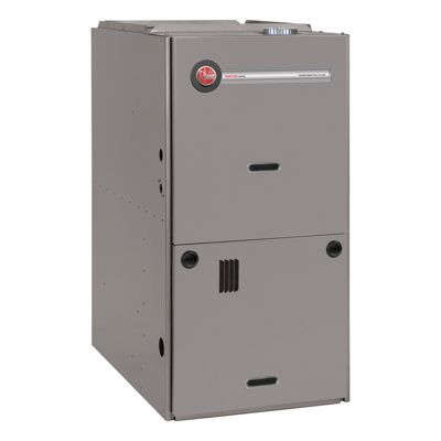Rheem - R802VA075317ZSB - 80% Gas Furnace Two-Stage, Variable Speed, 75K BTU, Downflow, ECM Motor, Standard