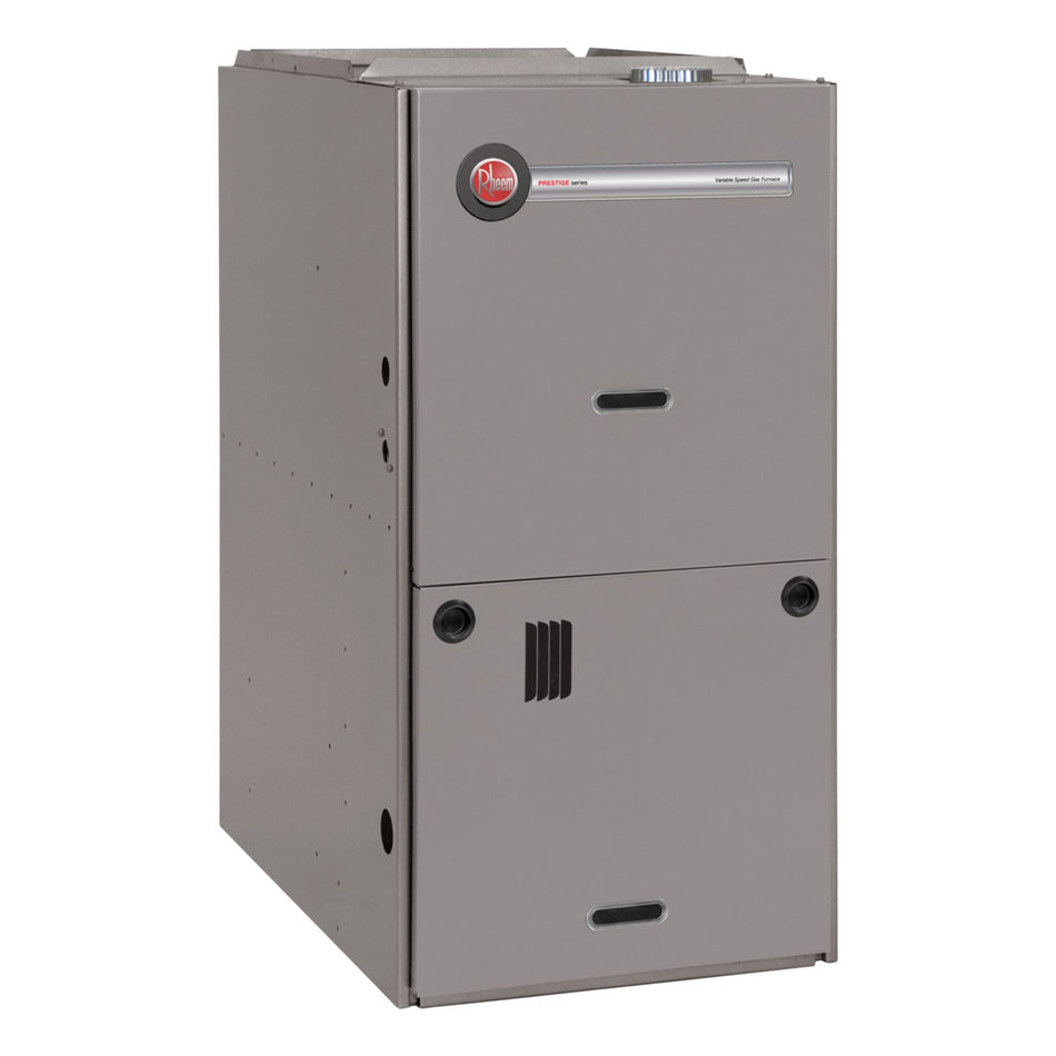 Rheem R802VA075317ZSB 75,000 BTU 80% AFUE Gas Furnace, Downflow, 115V/1-Phase/60Hz