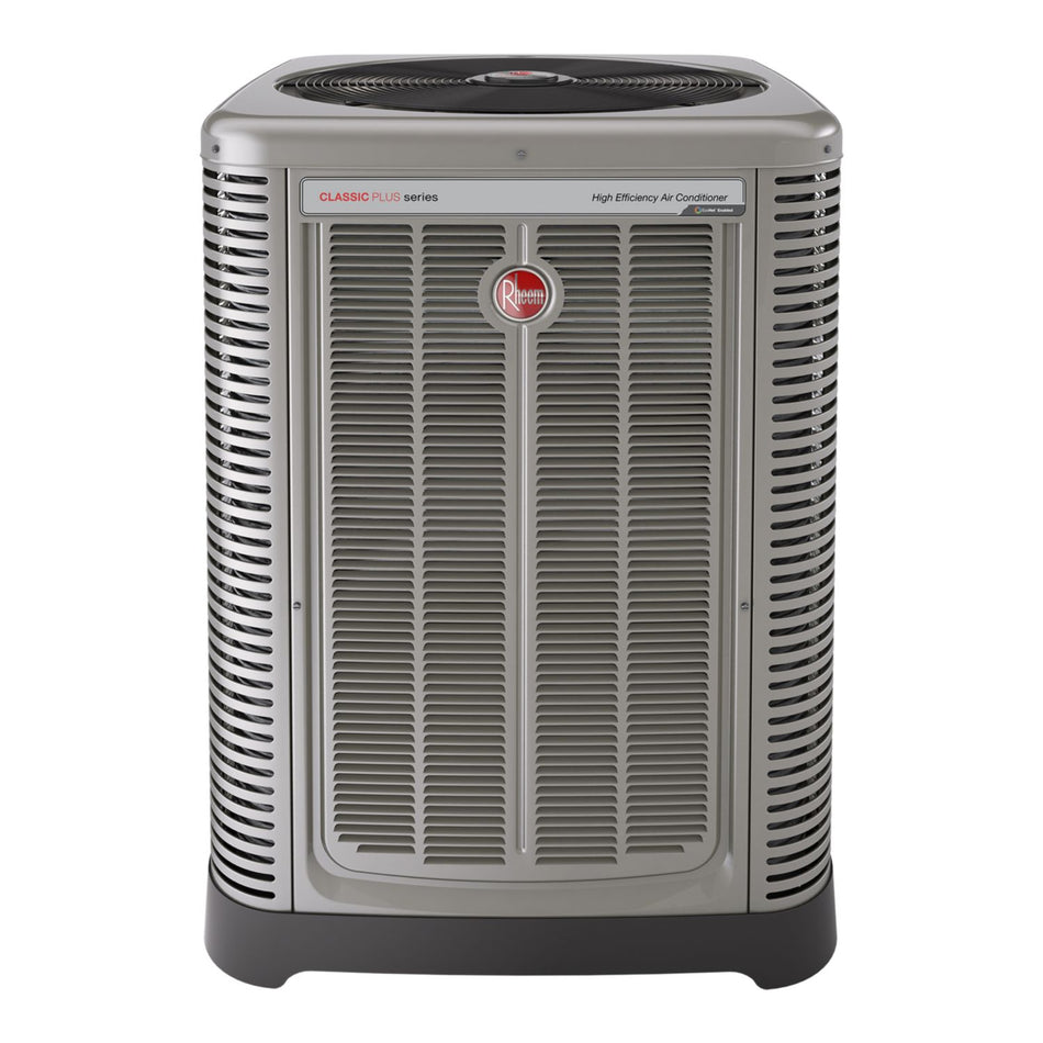 Rheem RA1748AJ2CB 4 Ton 17 SEER Air Conditioner Condensing Unit, 208-230V/1-Phase/60Hz, R-410A