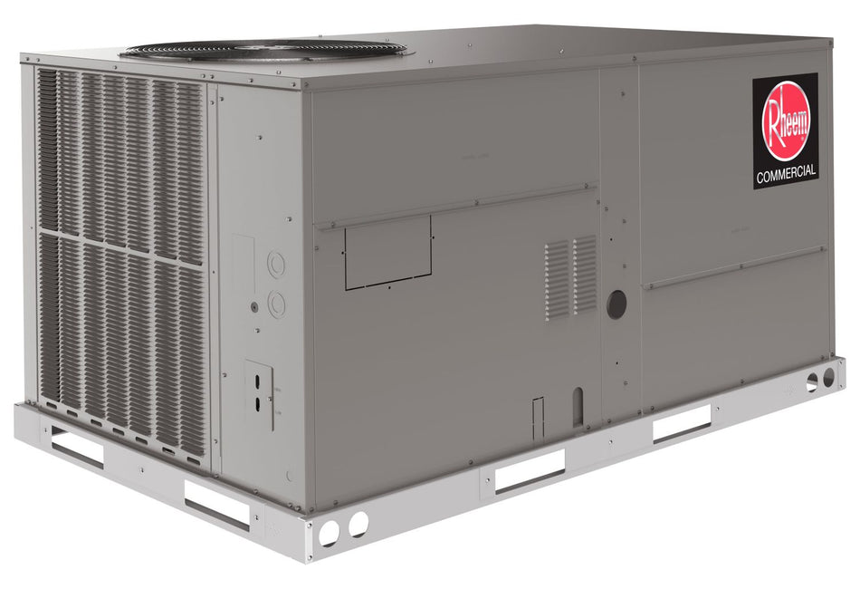 Rheem RACCZR060ADT000AAAA0 5 Ton 10.6 EER2 Packaged Air Conditioner, 460V/3-Phase/60Hz, R-410A
