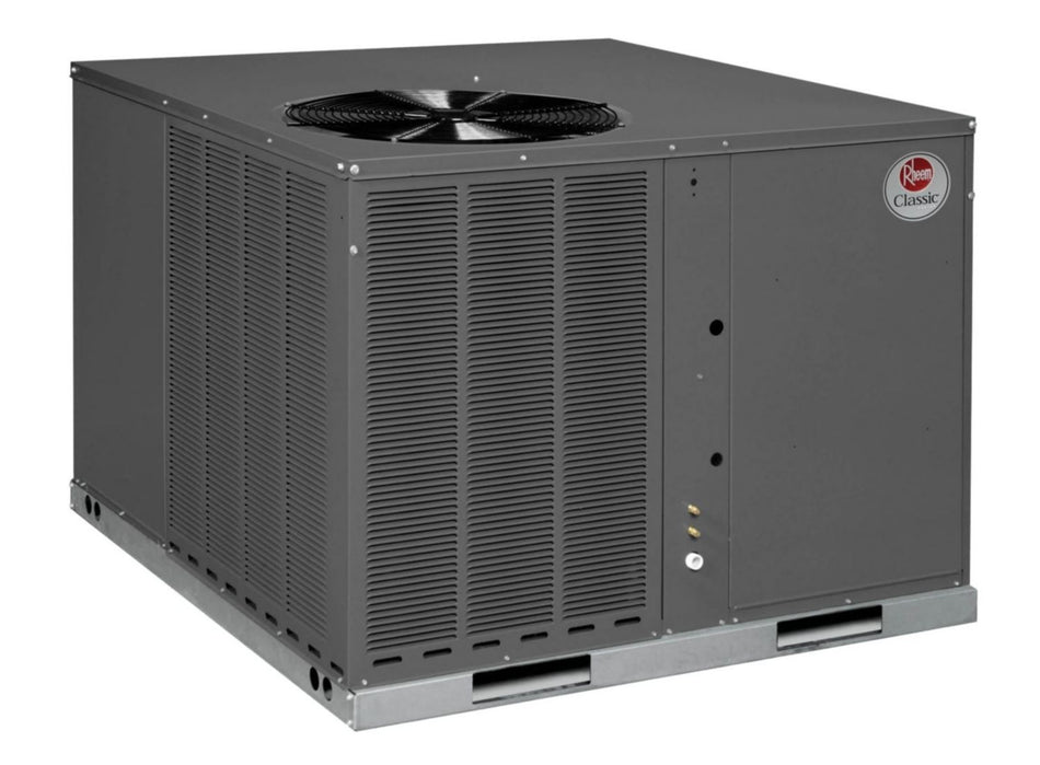 Rheem RQPL-B030JK000AUA 2.5 Ton 14 SEER Packaged Heat Pump, 208-230V/1-Phase/60Hz, R-410A