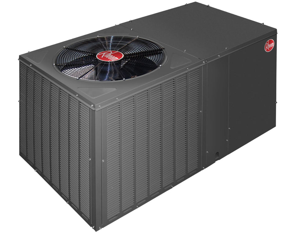 Rheem RQPM-A043JK000AUA 3.5 Ton 14 SEER Packaged Heat Pump, 208-230V/1-Phase/60Hz, R-410A