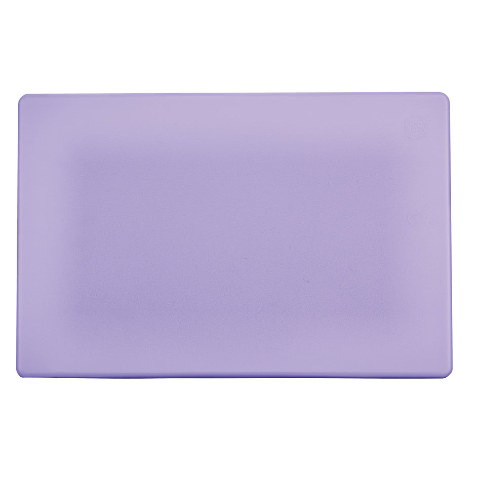 Winco CBPP-1218 Allergen-Free Color-Coded Cutting Board, 12" x 18" x 1/2"