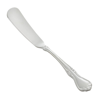 12 pack Winco 0039-12 Chantelle Butter Spreader, 18/8 Extra Heavyweight