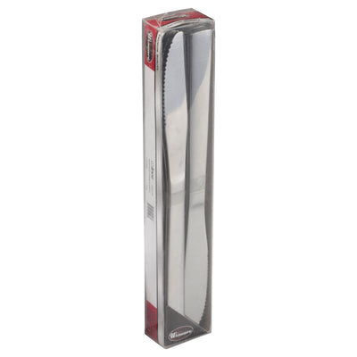 Winco 0082-08 Windsor Dinner Knife, 1doz/pk, 18/0 Medium Weight