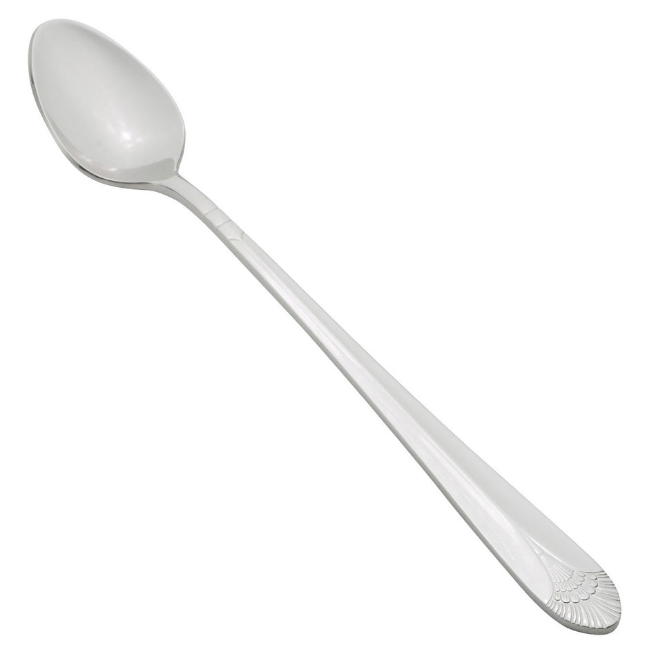 12 pack Winco 0031-02 Peacock Iced Tea Spoon, 18/8 Extra Heavyweight