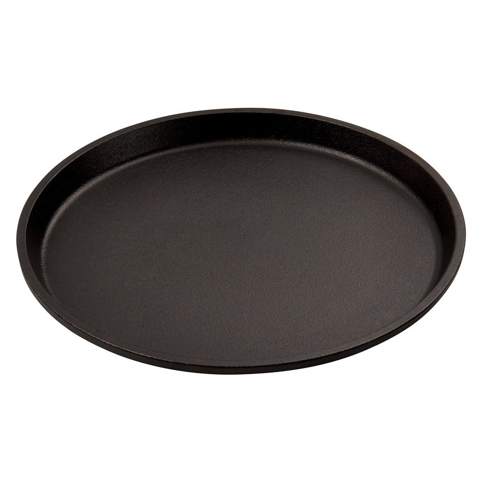 Winco CASG-9R 9.25 Inch Round Cast Iron Serving Griddle Pre-seasoned
