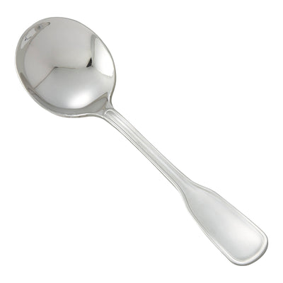 12 pack Winco 0033-04 Oxford Bouillon Spoon, 18/8 Extra Heavyweight