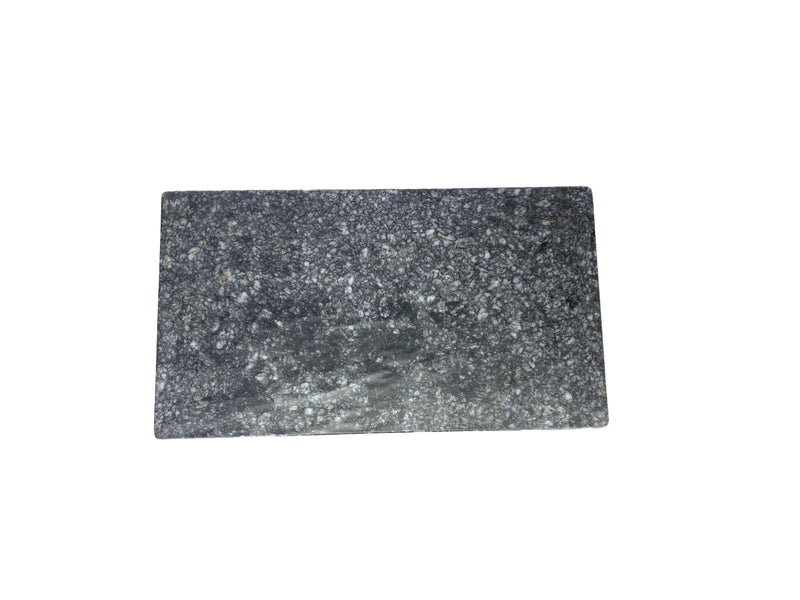 Thunder Group SB514N 14-3/4 Inch Rectangular Serving Board Melamine Faux Marble Onyx