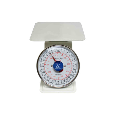 Thunder Group SCSL001 Scale Portion 2 Lb Capacity Counter Model with Zero-Adjust Dial Enamel Steel