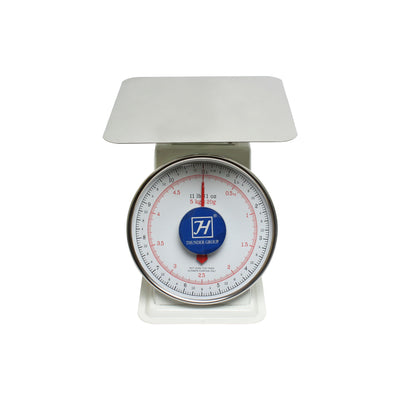 Thunder Group SCSL003 Scale Portion 11 Lb Capacity Top Loading Counter Model with Zero Adjust Dial Painted Enamel Steel
