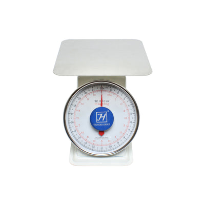 Thunder Group SCSL004 Scale Portion 22 Lb Capacity Zero-adjust Dial Counter Model Painted Enamel Steel