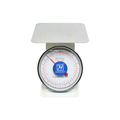 Thunder Group SCSL005 48 Lb Capacity Portion Scale with Zero-Adjust Dial Enamel