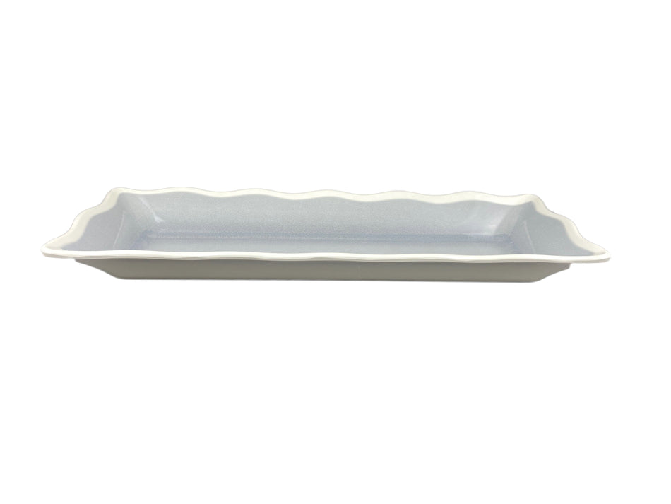 58 oz/1.8 qt, 17-1/2" x 6-3/4" x 1-3/4", Tray, Graham Serving & Displayware, Melamine, BPA Free, Dishwasher Safe, Break-Resistant, Shatter-Resistant, No Microwave, No Oven, NSF