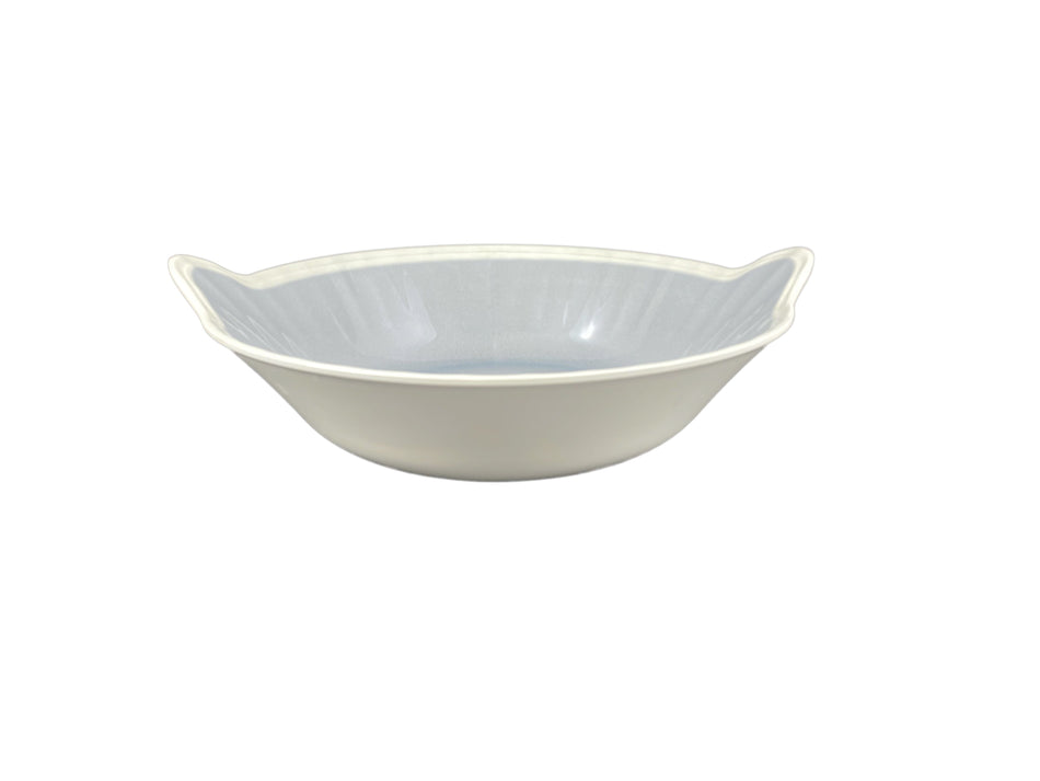 3 qt/96 oz, 12-1/4" Diameter x 3-1/4" Deep, Bowl with 1-1/4" handles, Graham Dinnerware, Melamine, BPA Free, Dishwasher Safe, Break-Resistant, Shatter-Resistant, No Microwave, No Oven, NSF