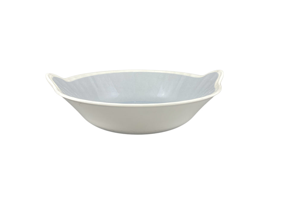 4 qt/128 oz, 12-7/8" Diameter x 3-1/2" Deep, Bowl with 1-1/4" handles, Graham Dinnerware, Melamine, BPA Free, Dishwasher Safe, Break-Resistant, Shatter-Resistant, No Microwave, No Oven, NSF