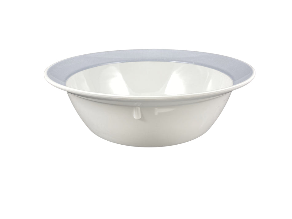 6 qt/192 oz, 12-1/4" Diameter x 4" Deep, Bowl with 1-3/8" handles, Graham Dinnerware, Melamine, BPA Free, Dishwasher Safe, Break-Resistant, Shatter-Resistant, No Microwave, No Oven, NSF