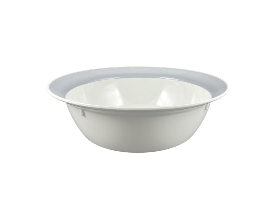 10 qt/320 oz, 14-3/4" Diameter x 4-3/4" Deep, Bowl with 1-5/8" handles, Graham Dinnerware, Melamine, BPA Free, Dishwasher Safe, Break-Resistant, Shatter-Resistant, No Microwave, No Oven, NSF
