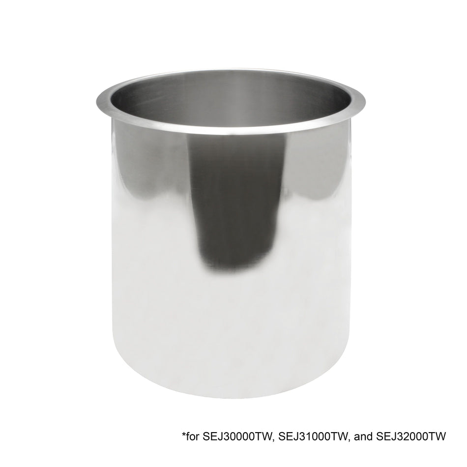 9-4/9" Diameter x 10-3/7" Height, Inner Pot for Soup Warmer, Stainless Steel 304