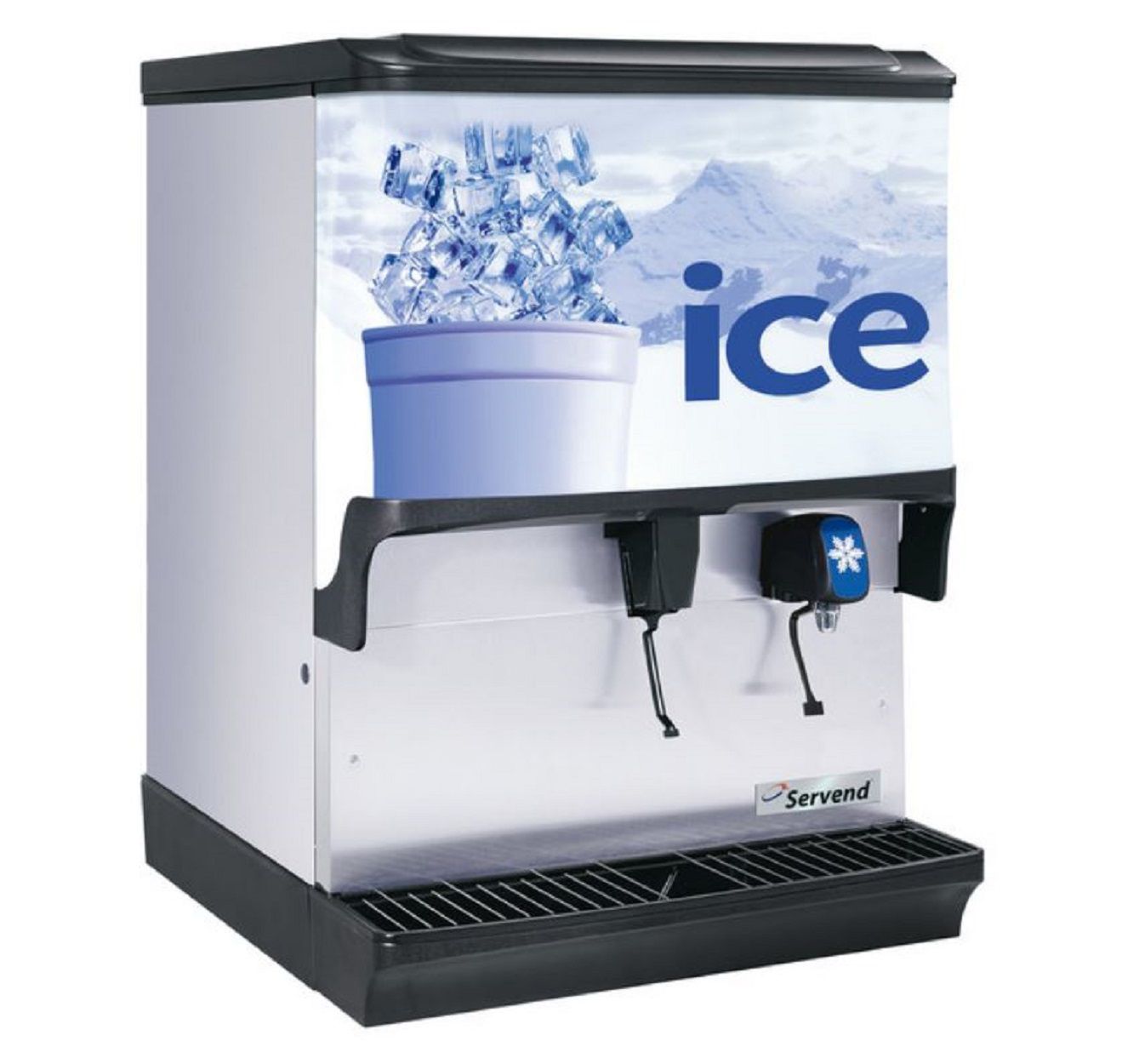 Servend - 2704811 - S-150 Countertop Ice and Water Dispenser