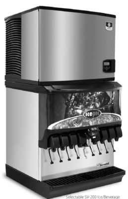 Servend - 2705021 - SV-200, Sanitary Lever Ice and Bevererage Dispenser, 8 Valves