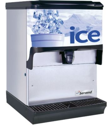 Servend - 2705519 - S150, Sanitary Lever Countertop Ice and Beverage Dispenser