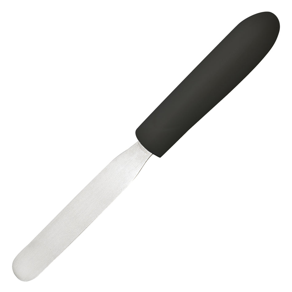 Winco TKPS-4 4 Inch Stainless Steel Bakery Spatula with Polypropylene Handle