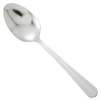 12 pack Winco 0001-03 Dominion Dinner Spoon, 18/0 Medium Weight