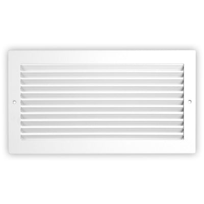Shoemaker 935-14X14, 14x14 Return Air Grille, White Steel Wall & Ceiling Vent Cover, 935 Series