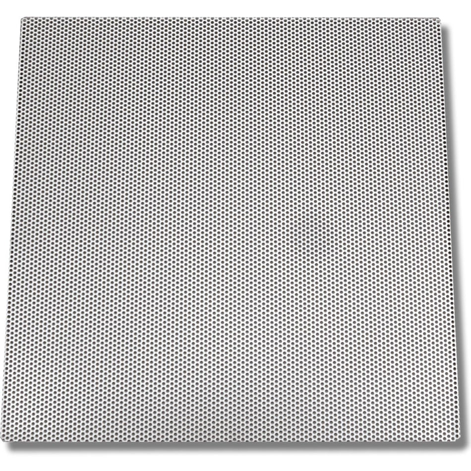 Shoemaker PT-2X2, 2x2 Perforated Ceiling Diffuser, 24 in Neck, White Steel Ceiling Air Vent, PT Series