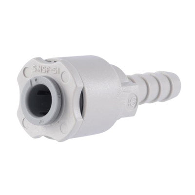 John Guest Superseal Barb Connector - 5/16" OD x 1/4" ID Barb