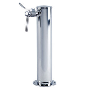 Micro Matic D4743T-W 3 Inch Diameter Countertop Column Wine Font Stainless Steel