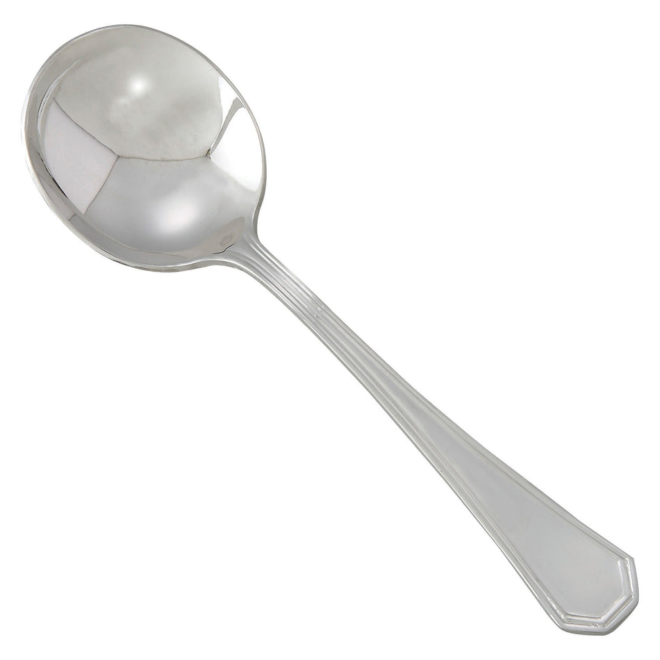 12 pack Winco 0035-04 Victoria Bouillon Spoon, 18/8 Extra Heavyweight