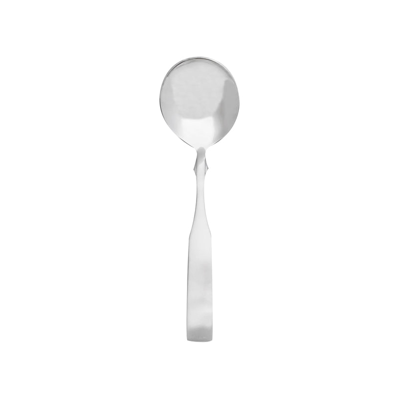 Thunder Group SLAM103 6.18 Inch Heavy Bouillon Spoon 18/0 Stainless Steel Satin Finish