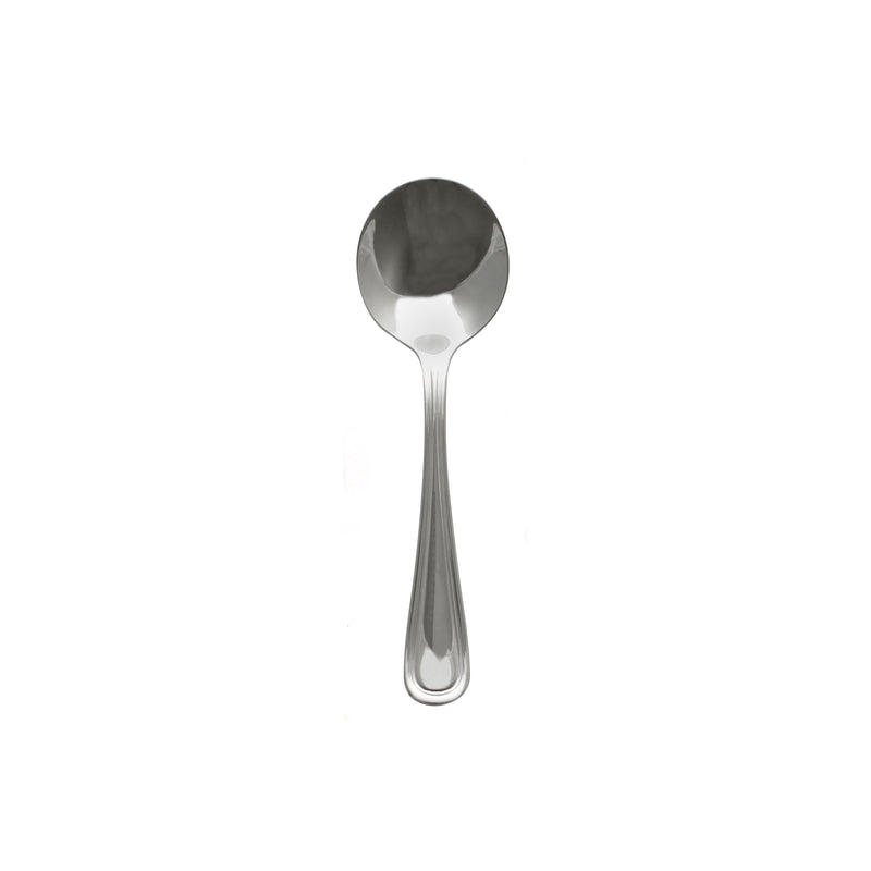 Thunder Group SLAT203 5-4/5 Inch Bouillon Spoon 2.4mm Thick Stainless Steel