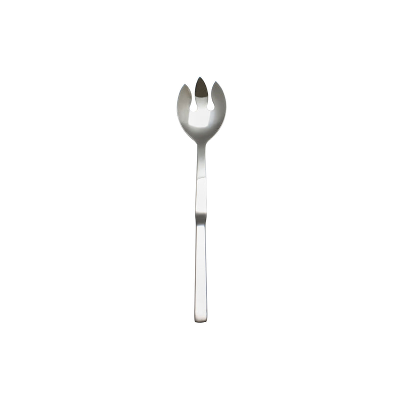 Thunder Group SLBF003 11-3/4 Inch Serving Spoon Notched Stainless Steel Mirror Finish