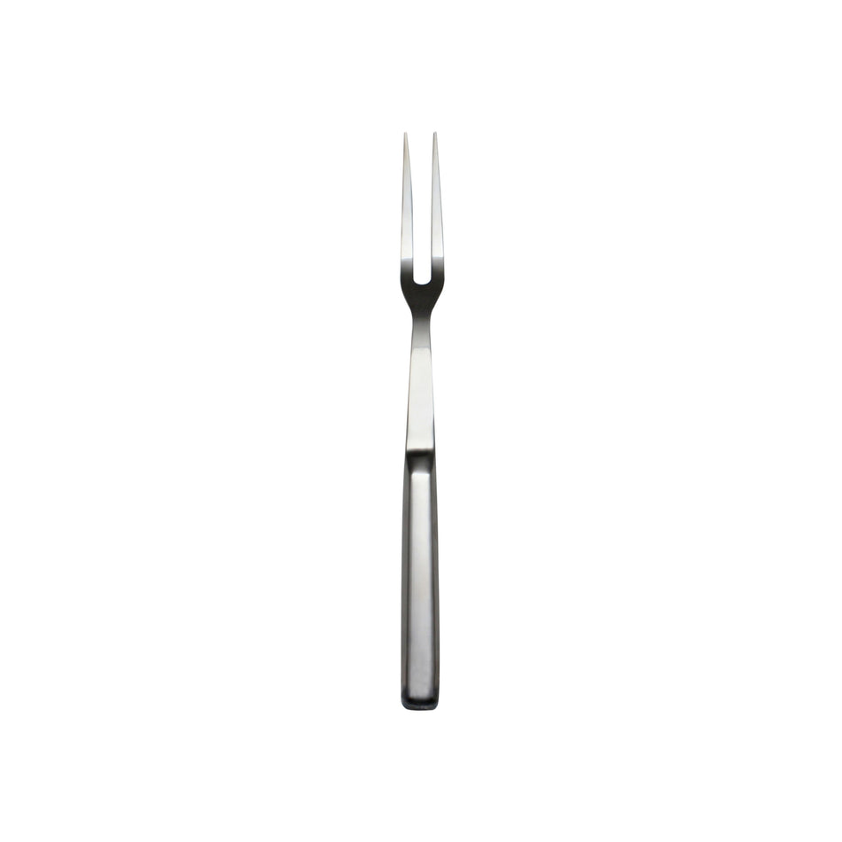 11-1/8" x 1"x 1-1/4", 2-Tine Pot Fork, One-Piece Construction, Stainless Steel 18-0